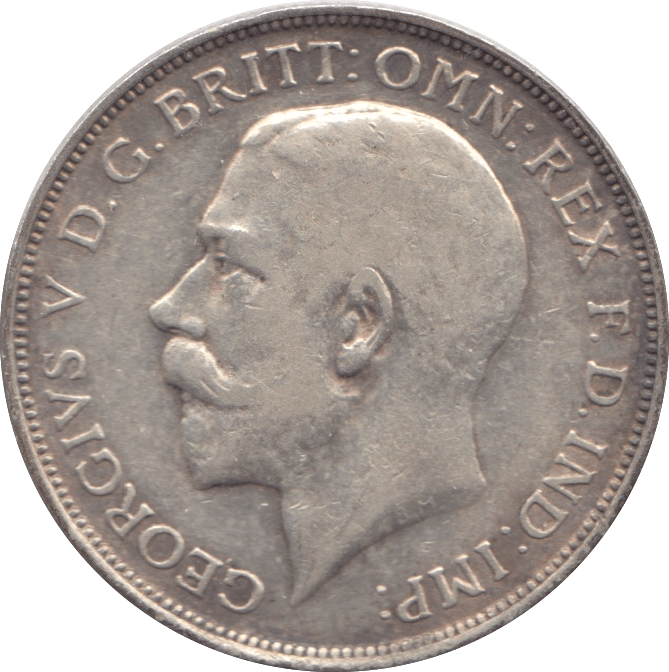 1917 FLORIN ( GVF ) 3 - Florin - Cambridgeshire Coins