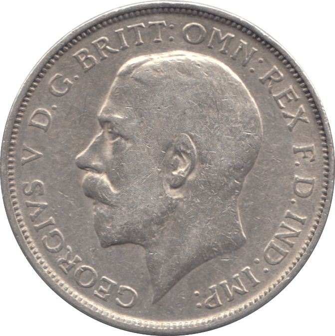 1917 FLORIN ( VF ) - Florin - Cambridgeshire Coins