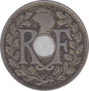 1917 FRANCE 25 CENTIMES - WORLD COINS - Cambridgeshire Coins