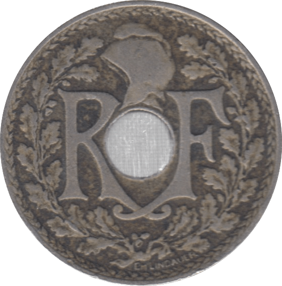 1917 FRANCE 25 CENTIMES - WORLD COINS - Cambridgeshire Coins