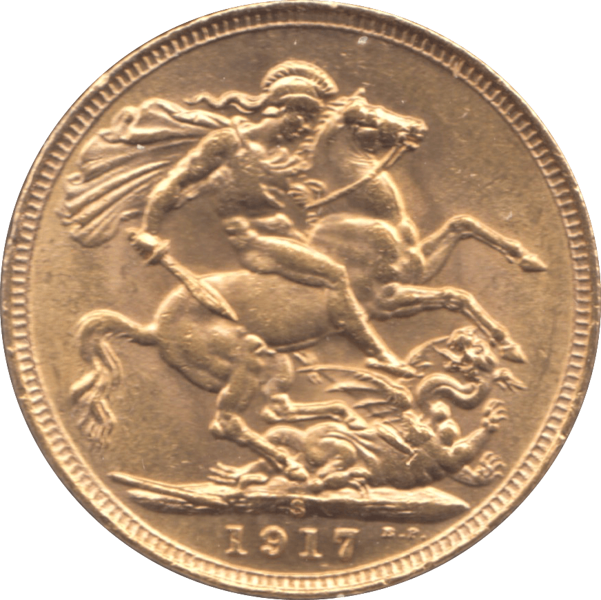 1917 GOLD SOVEREIGN ( EF ) SYDNEY MINT - Sovereign - Cambridgeshire Coins