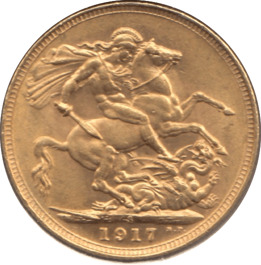 1917 GOLD SOVEREIGN ( EF ) SYDNEY MINT - Sovereign - Cambridgeshire Coins