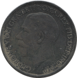 1917 HALF PENNY ( GVF ) 2 - HALF PENNY - Cambridgeshire Coins