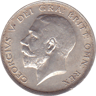 1917 HALFCROWN ( EF ) - Halfcrown - Cambridgeshire Coins