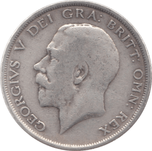 1917 HALFCROWN ( FINE ) 8 - Halfcrown - Cambridgeshire Coins