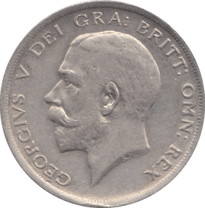 1917 HALFCROWN ( GVF ) 28 C - Halfcrown - Cambridgeshire Coins