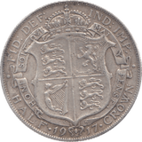 1917 HALFCROWN ( GVF ) 6 - Halfcrown - Cambridgeshire Coins