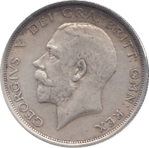 1917 HALFCROWN ( GVF ) 6 - Halfcrown - Cambridgeshire Coins