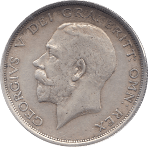 1917 HALFCROWN ( GVF ) 6 - Halfcrown - Cambridgeshire Coins