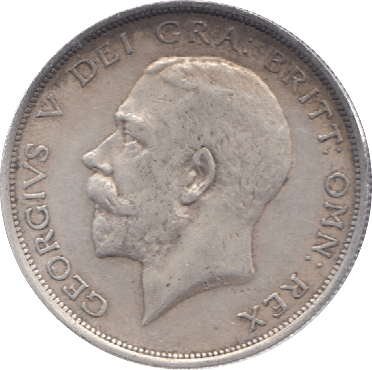 1917 HALFCROWN ( GVF ) 6 - Halfcrown - Cambridgeshire Coins
