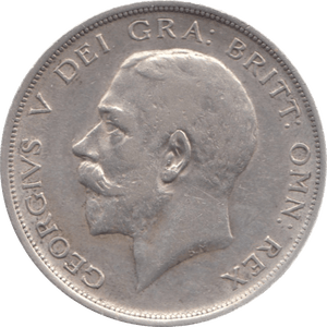 1917 HALFCROWN ( GVF ) REF 2 - Halfcrown - Cambridgeshire Coins