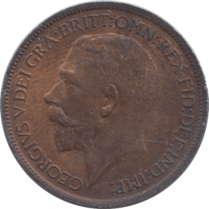 1917 HALFPENNY ( UNC ) - Halfpenny - Cambridgeshire Coins