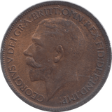 1917 HALFPENNY ( UNC ) - Halfpenny - Cambridgeshire Coins