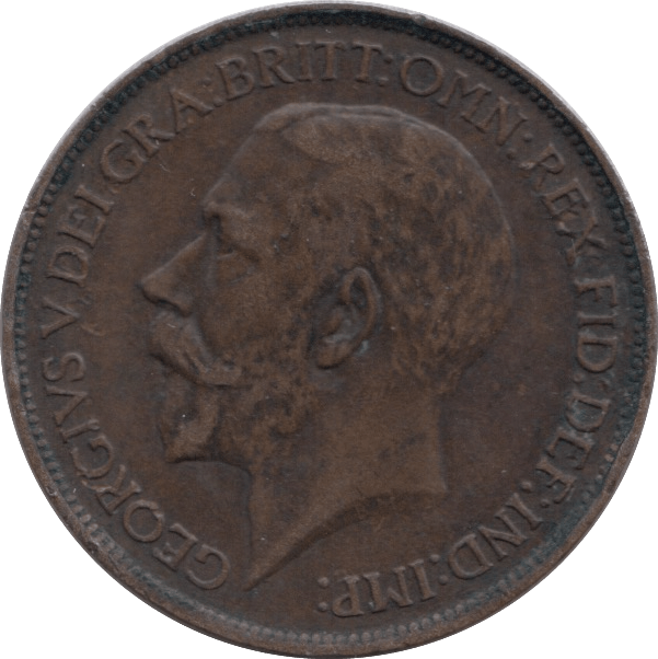 1917 HALFPENNY ( VF ) - HALFPENNY - Cambridgeshire Coins