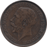 1917 HALFPENNY ( VF ) - HALFPENNY - Cambridgeshire Coins