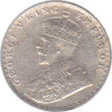 1917 INDIA TWO ANNAS - WORLD COINS - Cambridgeshire Coins