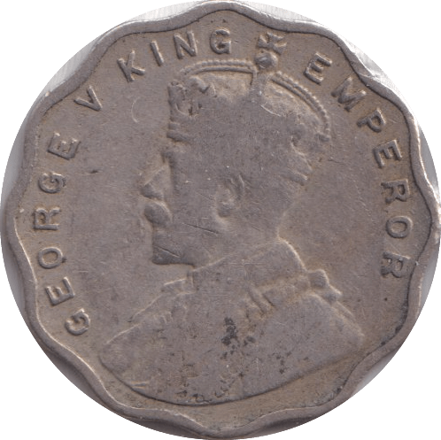 1917 ONE ANNA INDIA - WORLD COINS - Cambridgeshire Coins