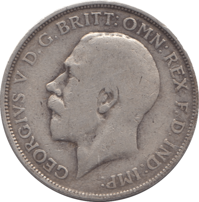 1917 ONE FLORIN ( FINE ) 8 - Florin - Cambridgeshire Coins