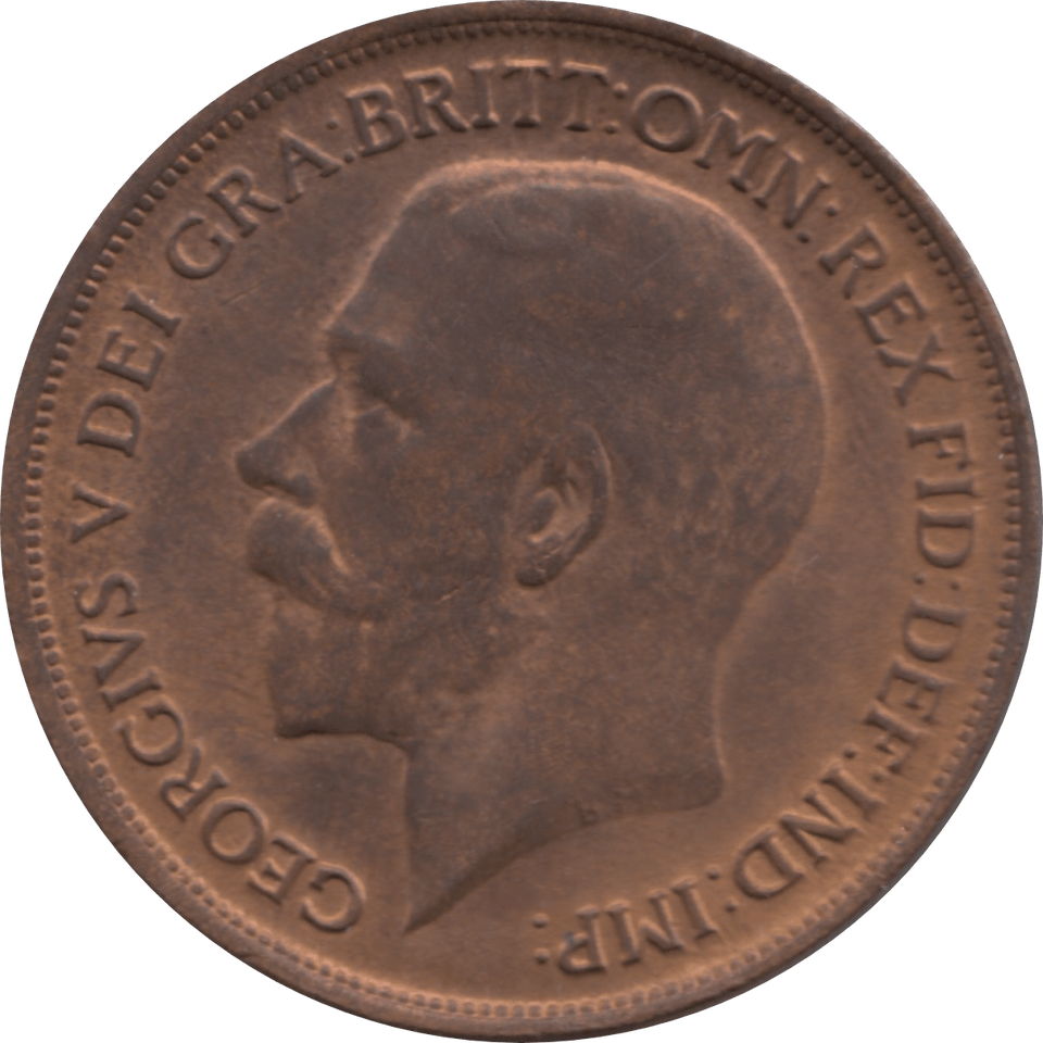 1917 PENNY ( AUNC ) 26 - Penny - Cambridgeshire Coins