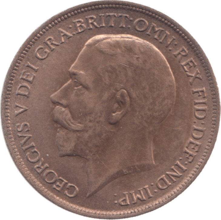 1917 PENNY ( AUNC ) 7 - Penny - Cambridgeshire Coins
