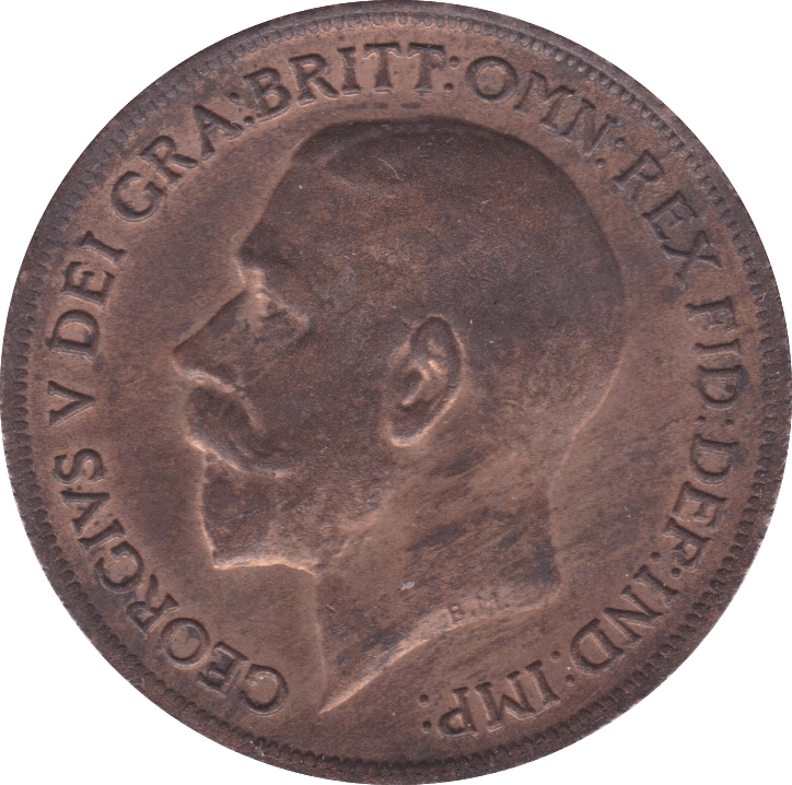 1917 PENNY ( AUNC ) - Penny - Cambridgeshire Coins