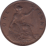 1917 PENNY ( BU ) - Penny - Cambridgeshire Coins