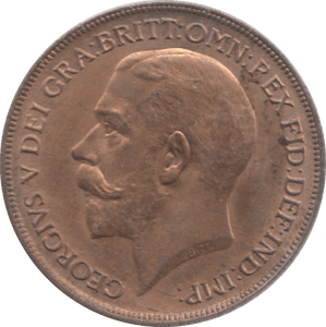 1917 PENNY ( UNC ) 23 - Penny - Cambridgeshire Coins