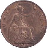 1917 PENNY ( UNC ) - Penny - Cambridgeshire Coins