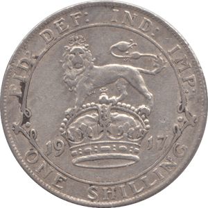 1917 SHILLING ( EF ) - Shilling - Cambridgeshire Coins