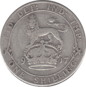 1917 SHILLING ( FINE ) 5 - Shilling - Cambridgeshire Coins