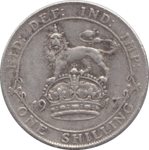 1917 SHILLING ( GF ) - Shilling - Cambridgeshire Coins