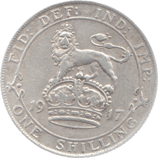 1917 SHILLING ( GVF ) 10 - Shilling - Cambridgeshire Coins