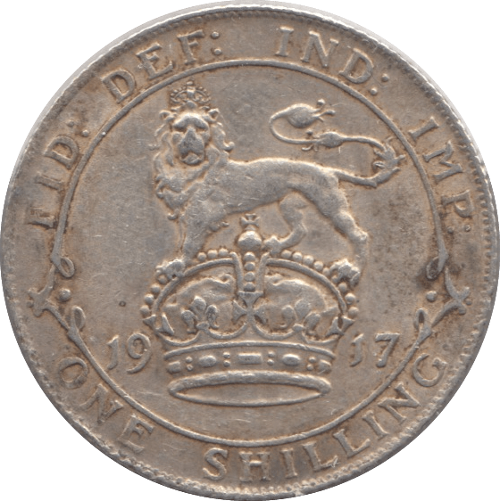 1917 SHILLING ( GVF ) - Shilling - Cambridgeshire Coins