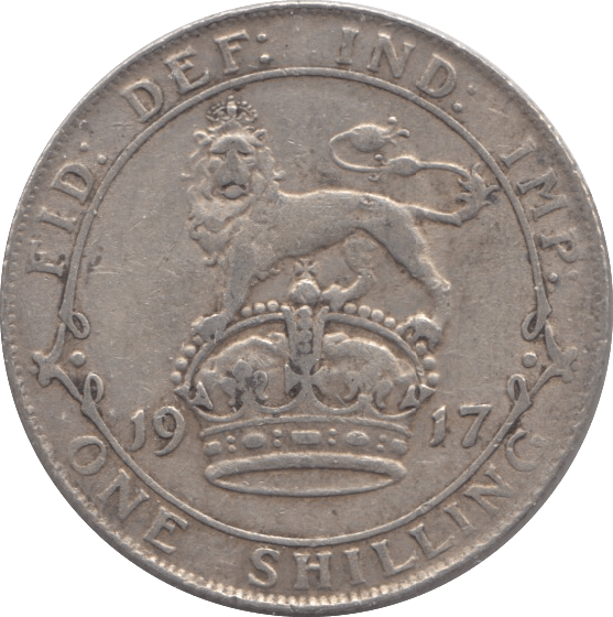 1917 SHILLING ( VF ) - Shilling - Cambridgeshire Coins