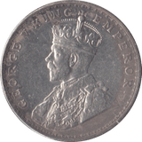 1917 SILVER INDIA ONE RUPEE - WORLD COINS - Cambridgeshire Coins