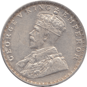 1917 SILVER ONE RUPEE INDIA - WORLD SILVER COINS - Cambridgeshire Coins