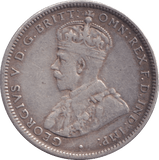 1917 SILVER ONE SHILLING AUSTRALIA - SILVER WORLD COINS - Cambridgeshire Coins