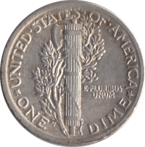 1917 SILVER USA ONE DIME - SILVER WORLD COINS - Cambridgeshire Coins
