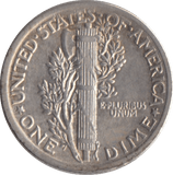 1917 SILVER USA ONE DIME - SILVER WORLD COINS - Cambridgeshire Coins