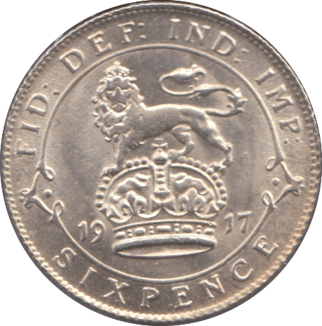 1917 SIXPENCE ( AUNC ) - Sixpence - Cambridgeshire Coins