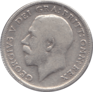 1917 SIXPENCE ( F ) - Sixpence - Cambridgeshire Coins