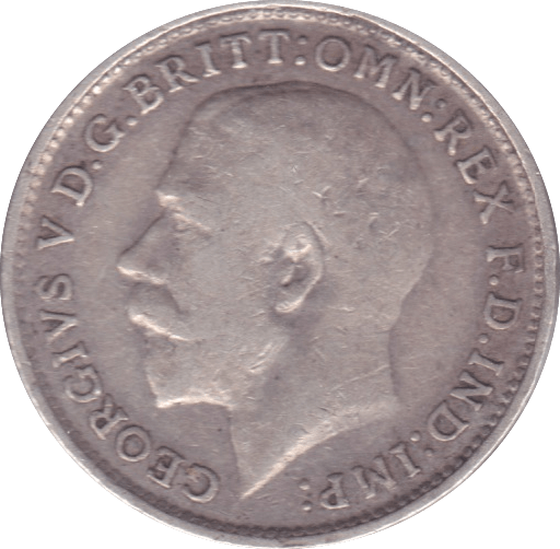 1917 THREEPENCE ( F ) - Threepence - Cambridgeshire Coins