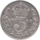 1917 THREEPENCE ( VF ) - Threepence - Cambridgeshire Coins