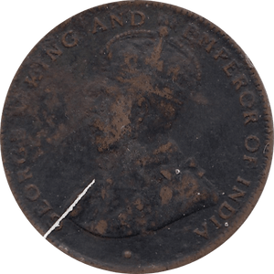 1917 TWO CENTS GEORGE V MAURITIUS REF H125 - WORLD COINS - Cambridgeshire Coins