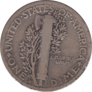 1917 USA SILVER DIME DENVER MINT - SILVER WORLD COINS - Cambridgeshire Coins