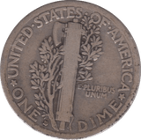 1917 USA SILVER DIME DENVER MINT - SILVER WORLD COINS - Cambridgeshire Coins