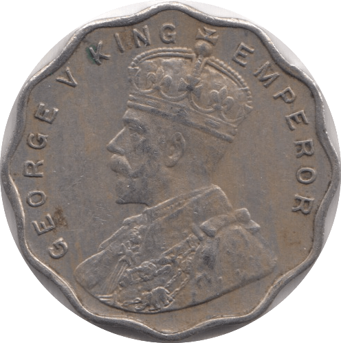 1918 1 ANNA BRITISH INDIA - WORLD COINS - Cambridgeshire Coins