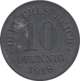 1918 10 PFENNING GERMANY - WORLD COINS - Cambridgeshire Coins