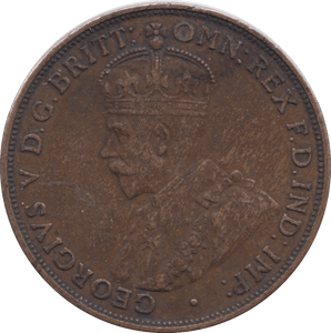 1918 AUSTRALIA COMMONWEALTH ONE PENNY - WORLD COINS - Cambridgeshire Coins