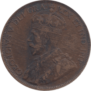 1918 CANADA ONE CENT - WORLD COIN - Cambridgeshire Coins